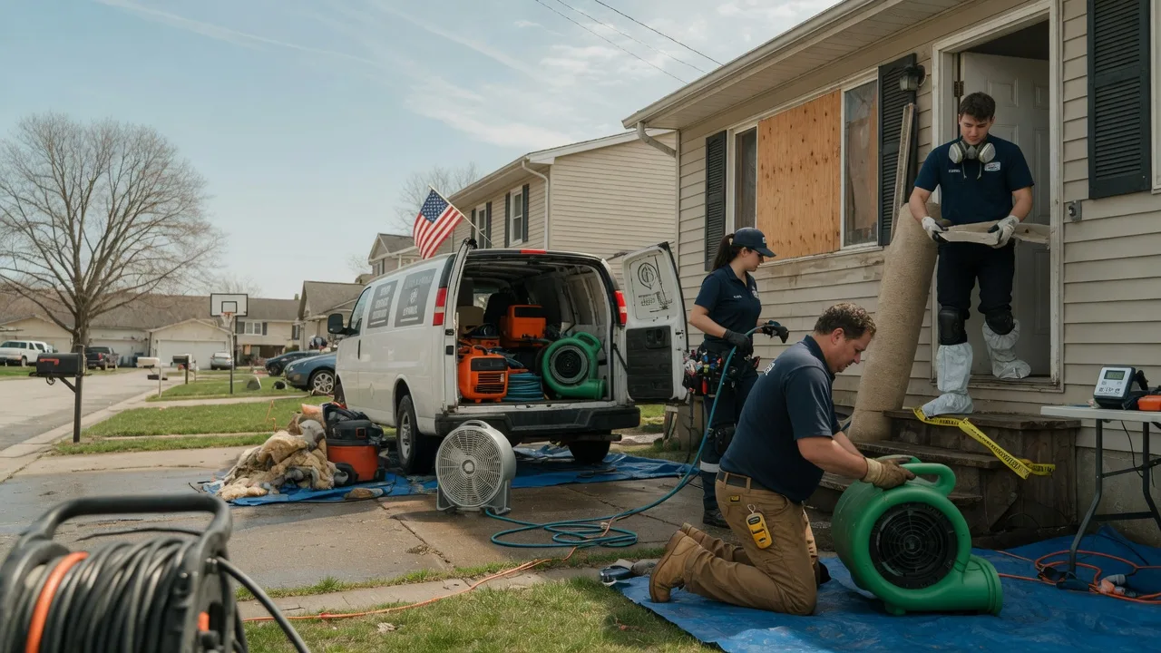 Water Damage Restoration in Bern, KS near me